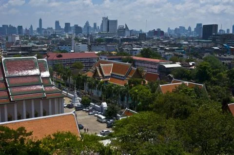View of Bangkok Stock Photos
