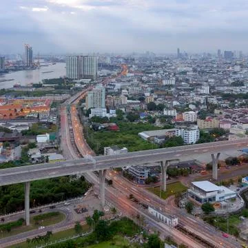 View of Bangkok Stock Photos