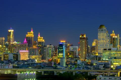 View of the Bangkok Foto stock