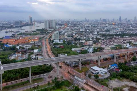 View of Bangkok Stock Photos