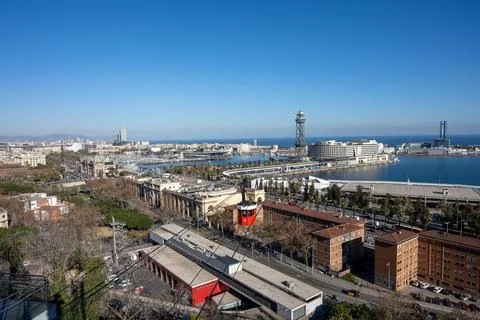 View of Barcelona Stock Photos