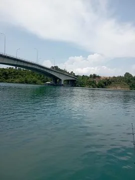 View of the barelang bridge Stock Photos