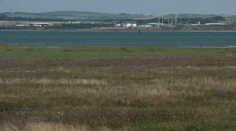 View of Barrow in Furness Stock Footage 54092670
