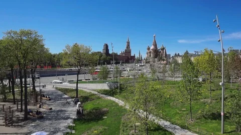 View to Basil descent Stock Footage 90863329