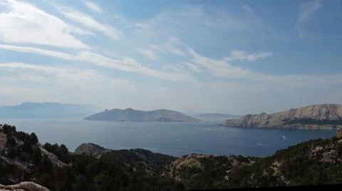 View of Baska Stock Photos
