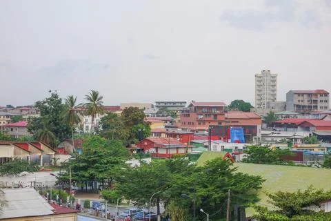 View of Bata Foto stock