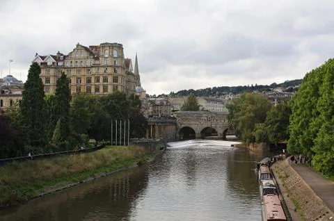 View of Bath in England Stock Photos