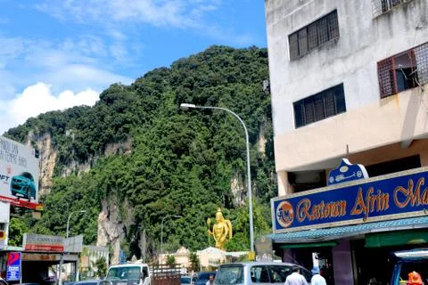 View of Batu caves Stock Photos