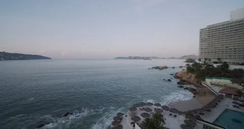 View of the Bay of Acapulco, México Stock Footage 139778407