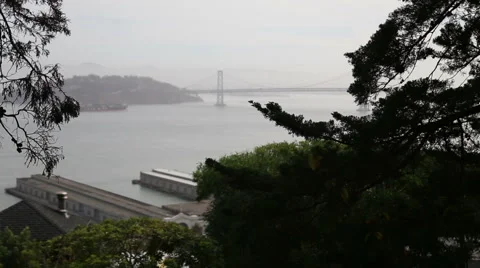 View of Bay Bridge, video Stock Footage 58779029