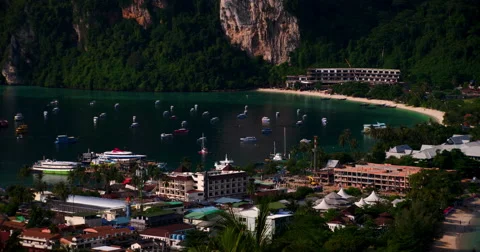 View of the bay Stock Footage 49302895