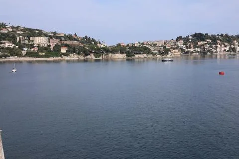 View of the bay of Monaco Stock Photos