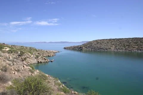 View of Bay &amp; Ocean Stock Photos
