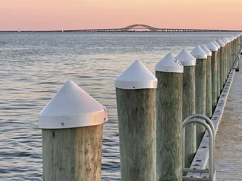 View on the bay Stock Photos