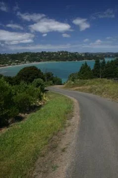 View of Bay &amp; Road Stock Photos