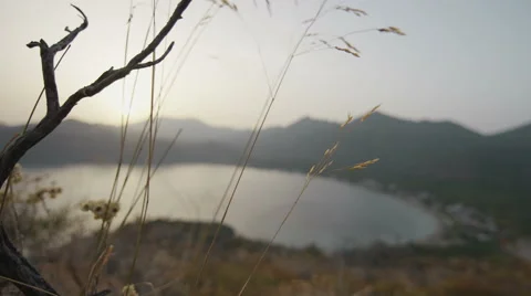 View of a bay. Shot 4K. Stock Footage 40455681