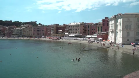 View of bay of silence Stock Footage 133793942