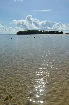A view from a beach in Bali 스톡 사진