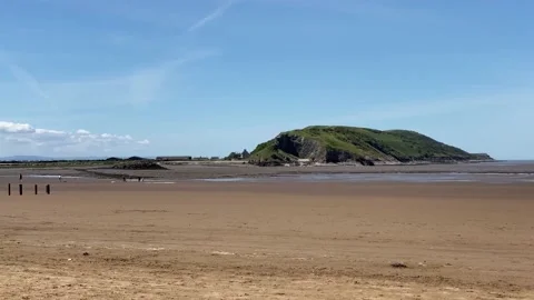 View of the beach in the country Stock Footage 149317573