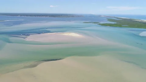 A view of a beach Stock Footage 155466339
