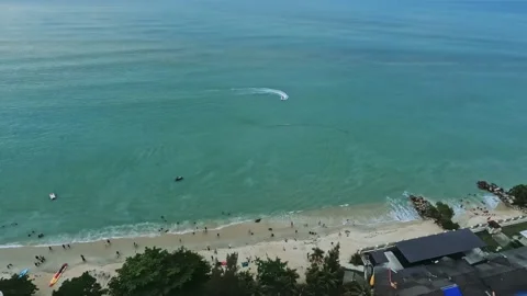 View of the beach Stock Footage 198205901