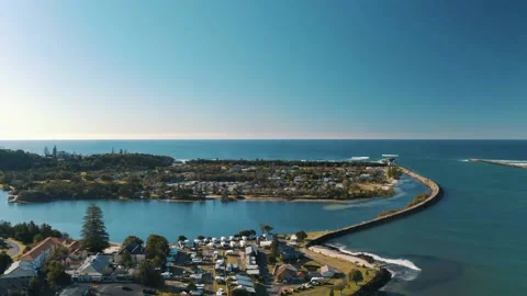 The view on the beach Video stock 233653989