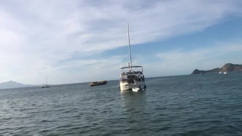 View on the beach Stock Footage 245727311