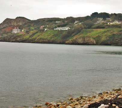 View from the beach in Howth Stock Photos