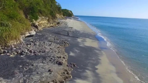 View of a beach in Panama Stock-Footage 71152718