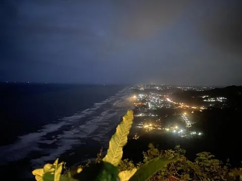 View beach Stockfoto's
