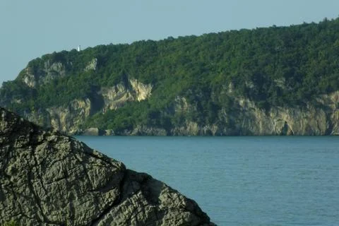 The view of the beach 库存照片