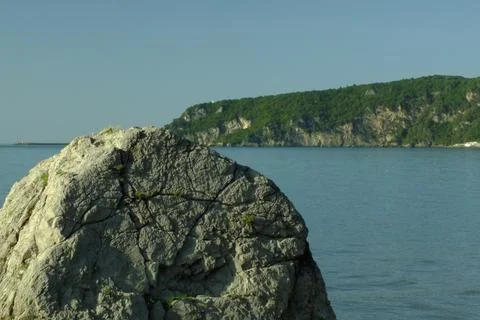 The view of the beach Stock Photos