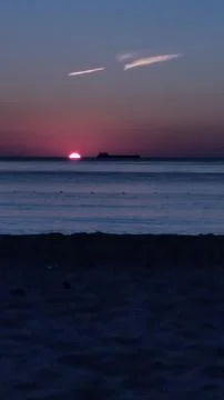 The view of the beach Stock Photos