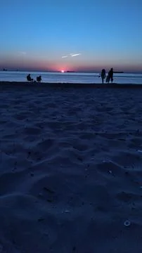 The view of the beach Stock Photos