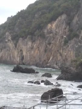 The view of the beach Stock Photos