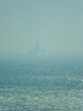 The view of the beach Stock Photos