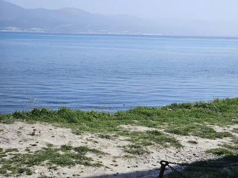 The view of the beach Stock Photos