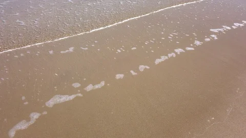 View of beach sea on sun light in the summer. Background concept. Stock Footage 125283587
