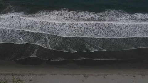View on the beach using drones Video stock 235480020