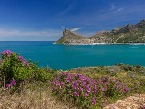 View of a beautiful bay Stock Photos