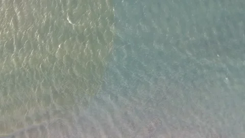 View beautiful beach using drone Video stock 235479728