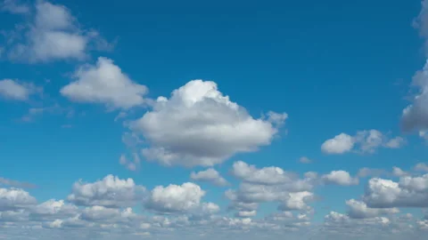 View of beautiful Blue sky with clouds. 動画素材 150420209