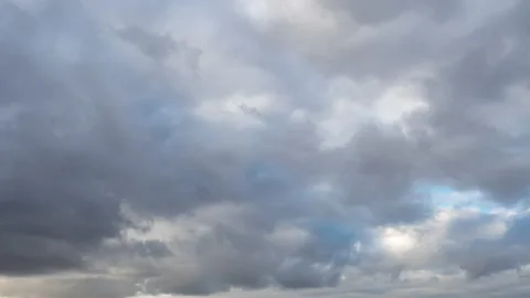 View of beautiful Blue sky with clouds. Stock Footage 151977062