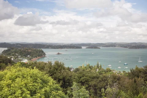 View of beautiful clouds and lake Stock-Footage 66001890
