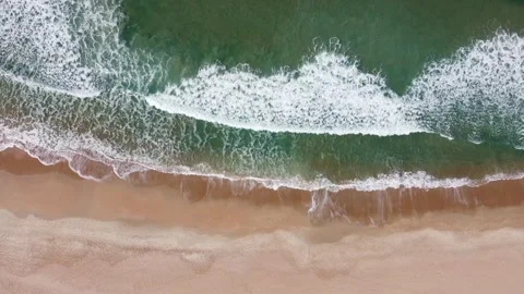 View of a beautiful coast Video stock 261300367