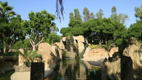 A View of beautiful landscape with river Stock Footage 86744304