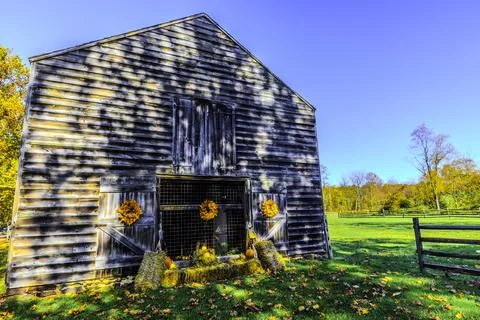 View of a beautiful nature Fall scenery Stock Photos