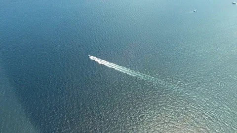 View of beautiful ocean from high. Stock Footage 82866585