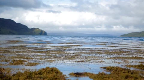 View of beautiful sea waves Video stock 65964115