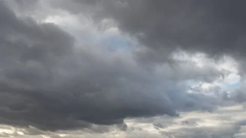 View of beautiful stormy sky with clouds. Stock Footage 151481240